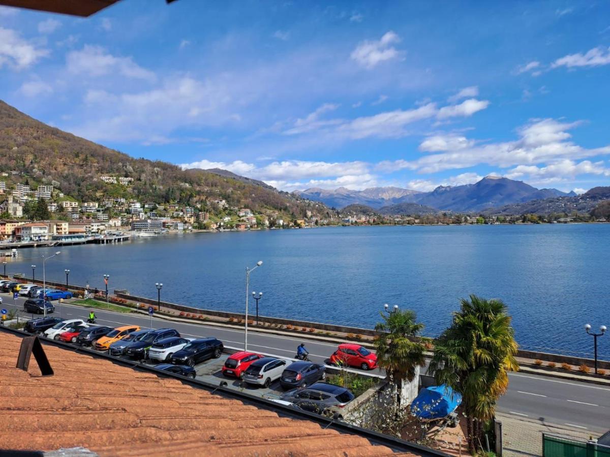 Villa Aida Lake View Lavena Ponte Tresa Eksteriør billede