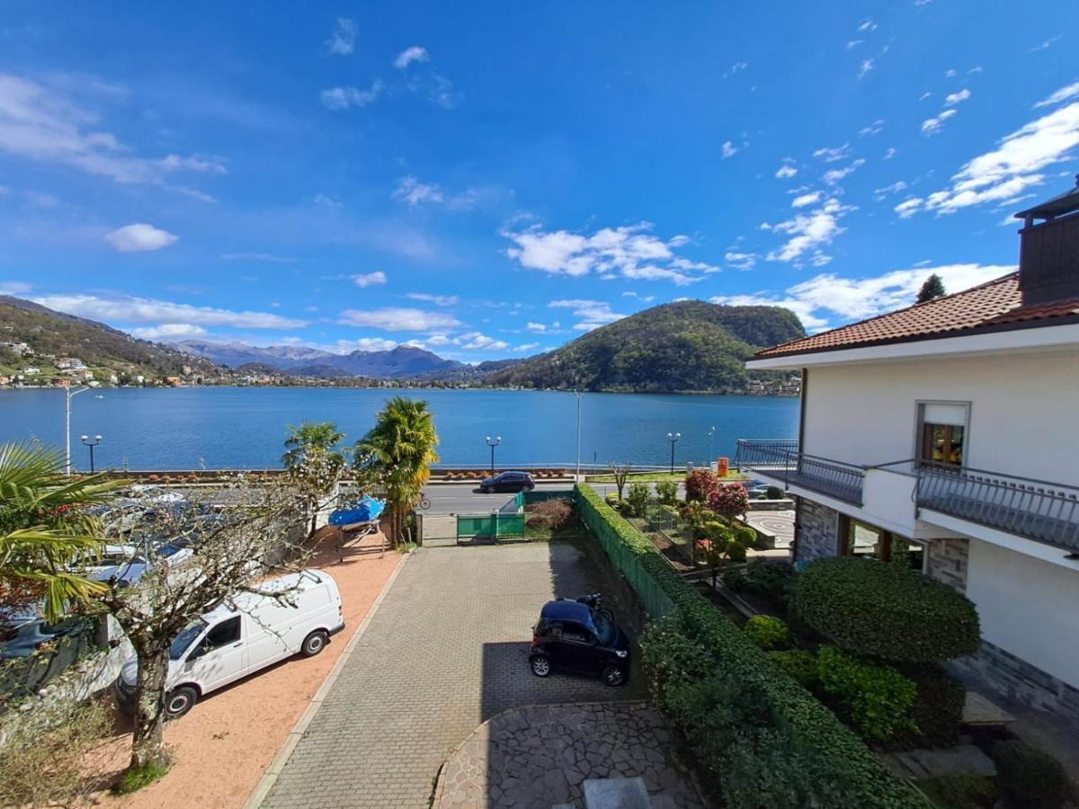 Villa Aida Lake View Lavena Ponte Tresa Eksteriør billede