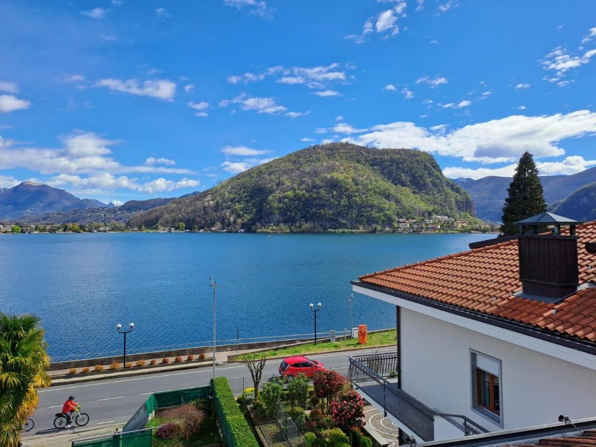 Villa Aida Lake View Lavena Ponte Tresa Eksteriør billede